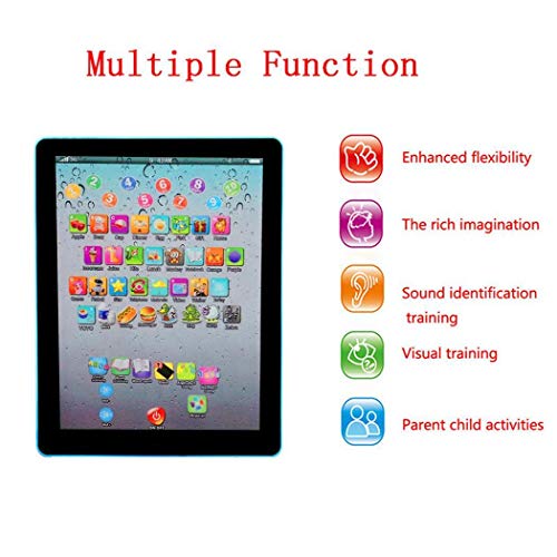 Youcoco Children Touch Screen Tablet Pad English Learning Early Education Machine Electronic