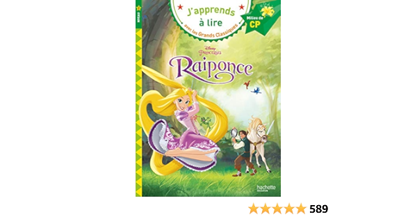Raiponce Cp Niveau 2 Milieu De Cp Disney Disney Amazon Es Libros