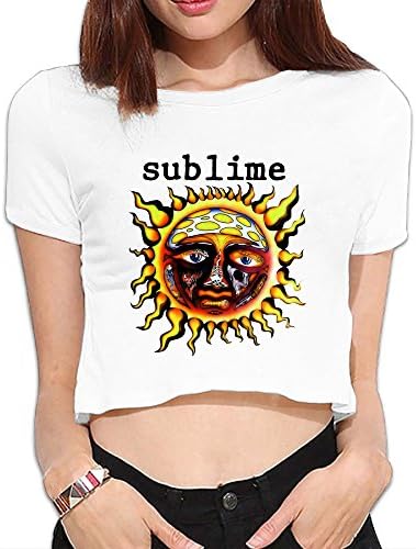 Simple Sublime Womens Comfortable Crop Top T-Shirt