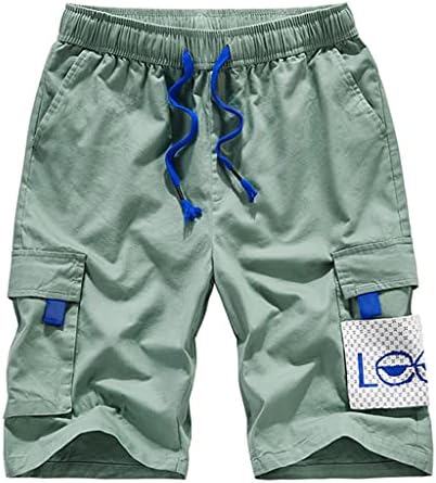 WSSBK Cargo Shorts Men Summer Casual 