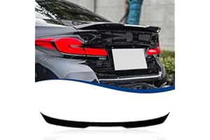 XPHAZZ Rear Trunk Spoiler PSM-Style Compatible with 5 Series and M5 Sedan (G30 & F90 M5 17-23, Gloss Black)