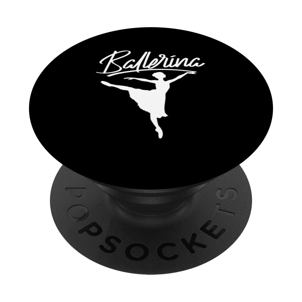 Ballerina Dance Dancing Dancer Ballet PopSockets Swappable PopGrip