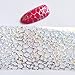YuYe Glitter Nail Art Full Tips DIY Cobweb Nail Foils Transfer Polish Sticker Nail Decals