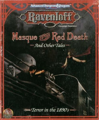 Masque Of The Red Death And Other Tales (AD&D 2nd Ed Roleplaying, Ravenloft, Expansion, 1103)