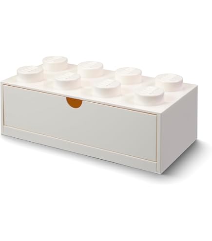 Amazon.com: Room Copenhagen Lego Storage Brick 4 Desk Drawer, 4