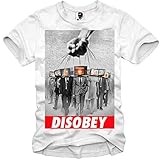 E1SYNDICATE MENS T-SHIRT BRAINWASHED DISOBEY ANONYMOUS S/M/L/XL