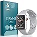 IQShield Matte Screen Protector Compatible with Apple Watch (38mm)(Nike+, Series 3, 2, 1 Compatible)(Full Coverage)(6-Pack)(Ultimate) Anti-Glare Anti-Bubble TPU Film