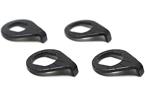 VANICE 2 Pairs Bike Wheel Safety Washer, M8 and M10 Hub Retaining Clip Hook Fixed Gasket for Mountain Road Bicycle MTB Front and Rear Axle Wheel