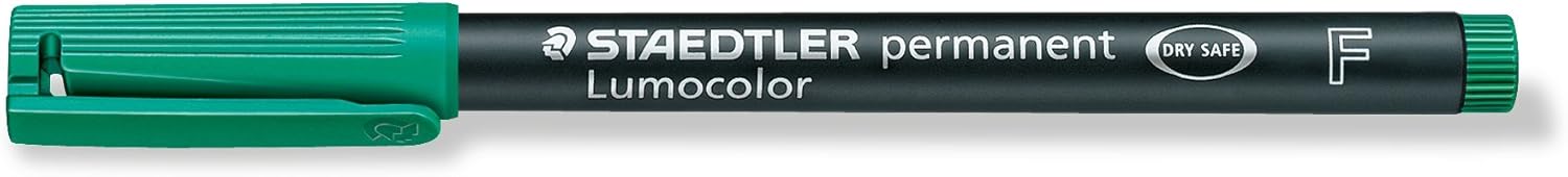 Staedtler Retro Permanent Fineliner Pen - Green, No