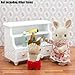 Odoria 1:12 Miniature Body Care Set 4 in 1 Pack Shampoo Body Wash Cleanser Perfume Dollhouse Bathroom Accessories