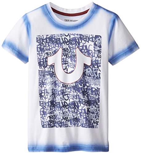 True Religion Boys' Graffiti Tee, White, 3T