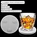 365park Coasters, Marble Coaster Set of 6-Polished Multi-Functional Drink Coasters-Protect Your Furniture from Damage & Scratch