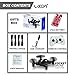 LUXON Drone RC Mini Drones for Kids Headless Quadcopter Drone with Foldable Remote Control Helicopter 2.4GHz 6-Axis Kids Drone One Key Return Small Airplane for Indoor / Outdoor Flying (Black)