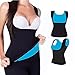 Women's Hot Sweat Slimming Vest Neoprene Shirt Body Shaper for Weight Loss No Zipper Black by Ironsmith Sports