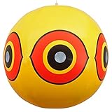 Balloon Bird Repellent - 3-Pk - Fast and Effective Solution to Pest Problems - Scary Eyes Balloons Keep Birds Away from House, Garden Crops, Swimming Pools and More to Stop Animal Mess and Damage