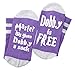 Moyel Master Has Given Dobby A Socks Dobby is Free Funny Crew Socks Gifts (Purple)