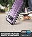 SUPCASE for Samsung Galaxy S10 Case with Satnd (Unicorn Beetle Pro), [Built-in Belt Clip] Heavy Duty Shockproof Rugged Protective Phone Case Without Built-in Screen Protector for Galaxy S10, Purple