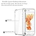 iPhone 8 Case, iPhone 7 Case,Amuoc Crystal Clear Cover Case [Shock Absorption] with Transparent Hard Plastic Back Plate and Soft TPU Gel Bumper (Clear)