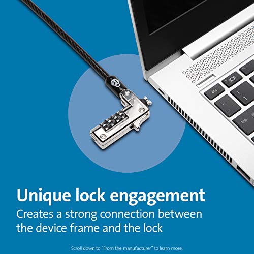 Kensington NanoSaver™ Combination Laptop Lock (Resettable), Computer