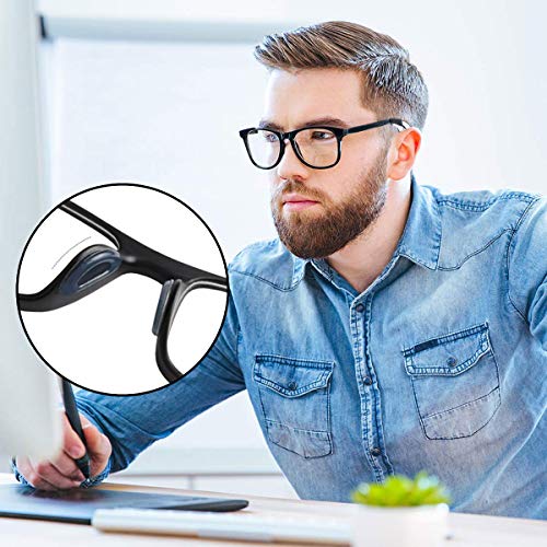 image for Ingreen Eyeglass Nose Pads, 20 Pairs Eyeglasses Pads & Soft Silicon Ad