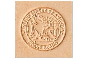 Tandy Leather Coast Guard Craftool 3-D Stamp