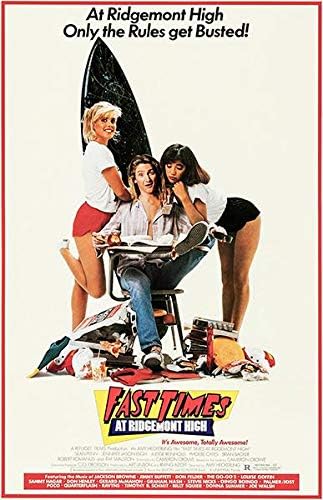 Amazon Com Fast Times At Ridgemont High 1982 Movie Poster Magnet Kitchen Dining