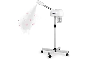 Hovinke Professional Facial Steamer for Estheticians, Hot Mist & Timer Function, Vaporizador Facial Professional Steamer On Wheels for Home Use & Spa Salon Skin Cleasning