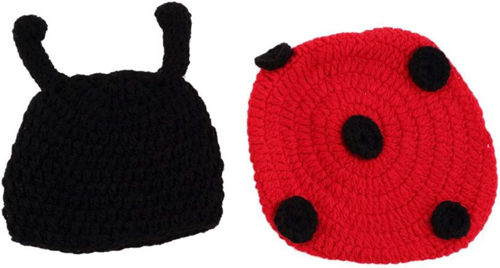 Fliyeong Premium Quality Newborn Baby Crochet Knit Photo Photography Prop Costume Hat Beanies Outfit Baby Game Baby Photography Suit