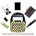 Backpack for Girls, COOFIT Girls Backpack School Bags Bookbags Cute Backpack Kids for School (Black and yellow)