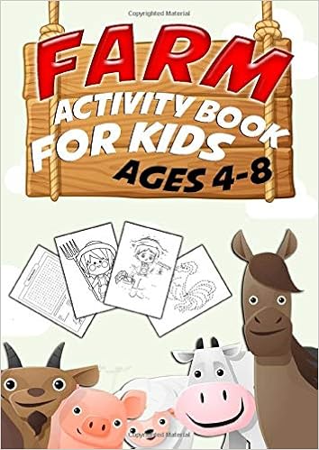 Farm Activity Book For Kids Ages 4 8 A Fun Kid Workbook Game For Learning Includes 50 Coloring Dot To Dot Mazes Word Search Activities And More Publishing Home School 9781698979366 Amazon Com Books