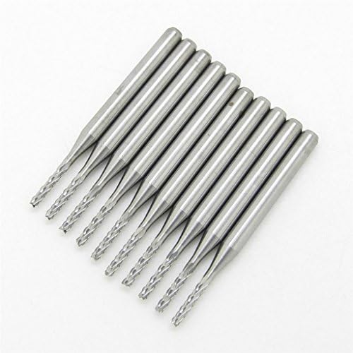 1.5MM Carbide End Milling Cutter,CNC Router Bits, End mill for PCB Machine by CNC Tool