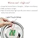 BRIGHTINWD Magnifying Mirror with Lights, Lighted Makeup Mirror 10X Magnification, Vanity Mirror with Lights, Double Sided 360 Rotation Polished Chrome Finish