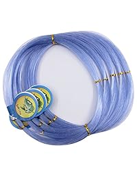 jshanmei nailon de pesca de línea de pesca 1,640.4 foot, transparente Premium overol líder línea de monofilamento, fuerte y resistencia a la abrasión superior para pesca de agua salada de agua dulce