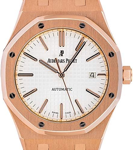 Audemars Piguet Royal Oak 41 Rose Gold with Silver-Toned Dial 15400OR.OO.1220OR.02