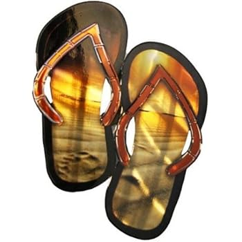 Amazon Com Next Innovations Metal Wall Art Beach Decor Flip Flop