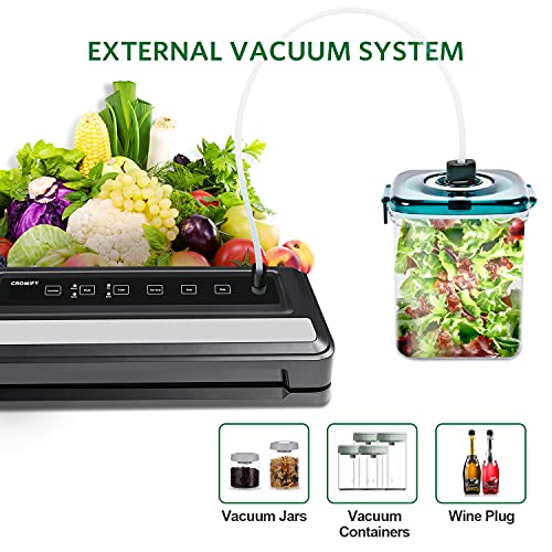 Cromify Vacuum Sealer Machine, Fully Automatic Food Vacuum Sealer