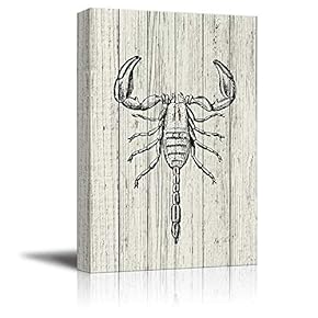 Canvas Wall Art Feather and Animals Canvas Prints Home Artwork Decoration for Living Room,Bedroom - 12x18 inches