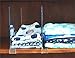 SimbaLux Acrylic Shelf Divider Clear Closet Organizer Storage Separator (Set of 2) Fits 3/4
