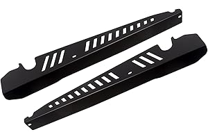 HIGH FLYING for Subaru WRX STI 2015-2021 Car Accessories Hood Engine Side Decoration Strip Aluminum Alloy Black 2pcs