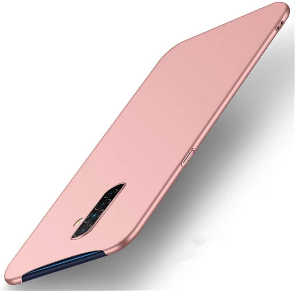 XMTON Case Compatible with OPPO Reno2/OPPO Reno 2 6.5",PC Hard Gel Backcover Ultra Slim Anti-scratch Protection Case Shell for OPPO Reno2/OPPO Reno 2 Smartphone (Pink)