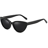 ZENOTTIC Trendy Polarized Women Sunglasses: Retro Cateye Shades for Ladies - Sun Glasses with UV400 Protection