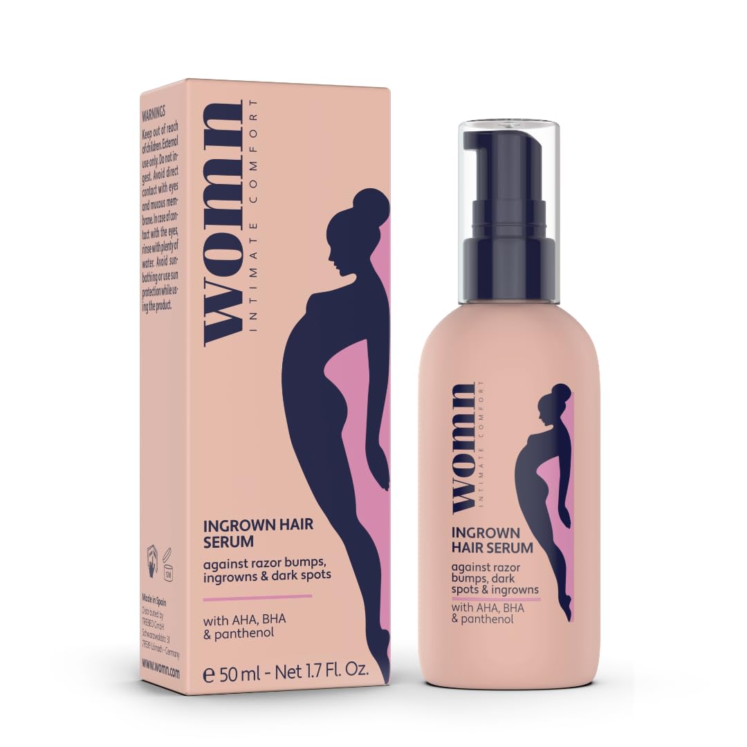 womn Intimate Comfort INGROWN HAIR SERUM - serum against ingrowns, razor bumps & skin discolorations, 50ml