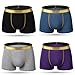K&S Men's Micro Modal Separate Pouches Trunks