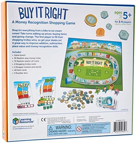 learning resources buy it right shopping game