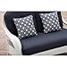 White All Weather Wicker 4 Piece Patio Conversation Set | Perfect Modern Cushioned Conversation Chairs and Loveseat with 2 Toss Pillows and a Glass Topped Coffee Table for Your Home Outdoors by the Grill, Firepit, Garden or Gazebo