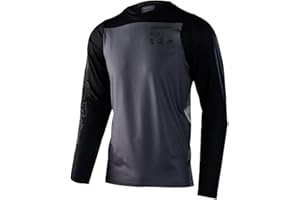 Troy Lee Designs Cycling MTB Bicycle Mountain Bike Jersey Shirt for Men, Skyline LS Chill Jersey Iconic