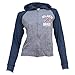 Women's MLB Team Logo Full Zip T-Shirt Hoodie
