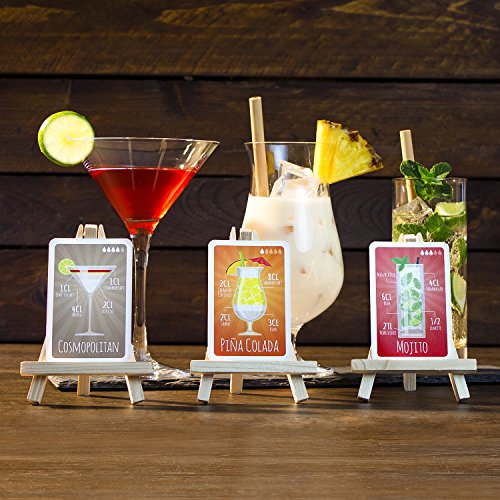 Chroma Products Cocktail Rezepte auf Karten: 30 Cocktailrezepte und Erklärungen in Faltschachtel, Rezepte auf deutsch, Kartenspiel oder Quartett als Geschenk – Bild 4