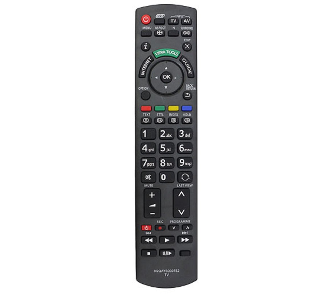Replacement Remote Control for Panasonic 3D SMART TV: Amazon.co.uk:  Electronics