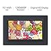Digital Picture Frame iDeaPLAY 10.1 inch WiFi Touchscreen Photo Frame with 8GB Storage Volume, 1280x800 HD Display, Gift Choice,Support Photo, Music, Calendar, Clock - Black